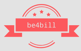 BE4BILL logo
